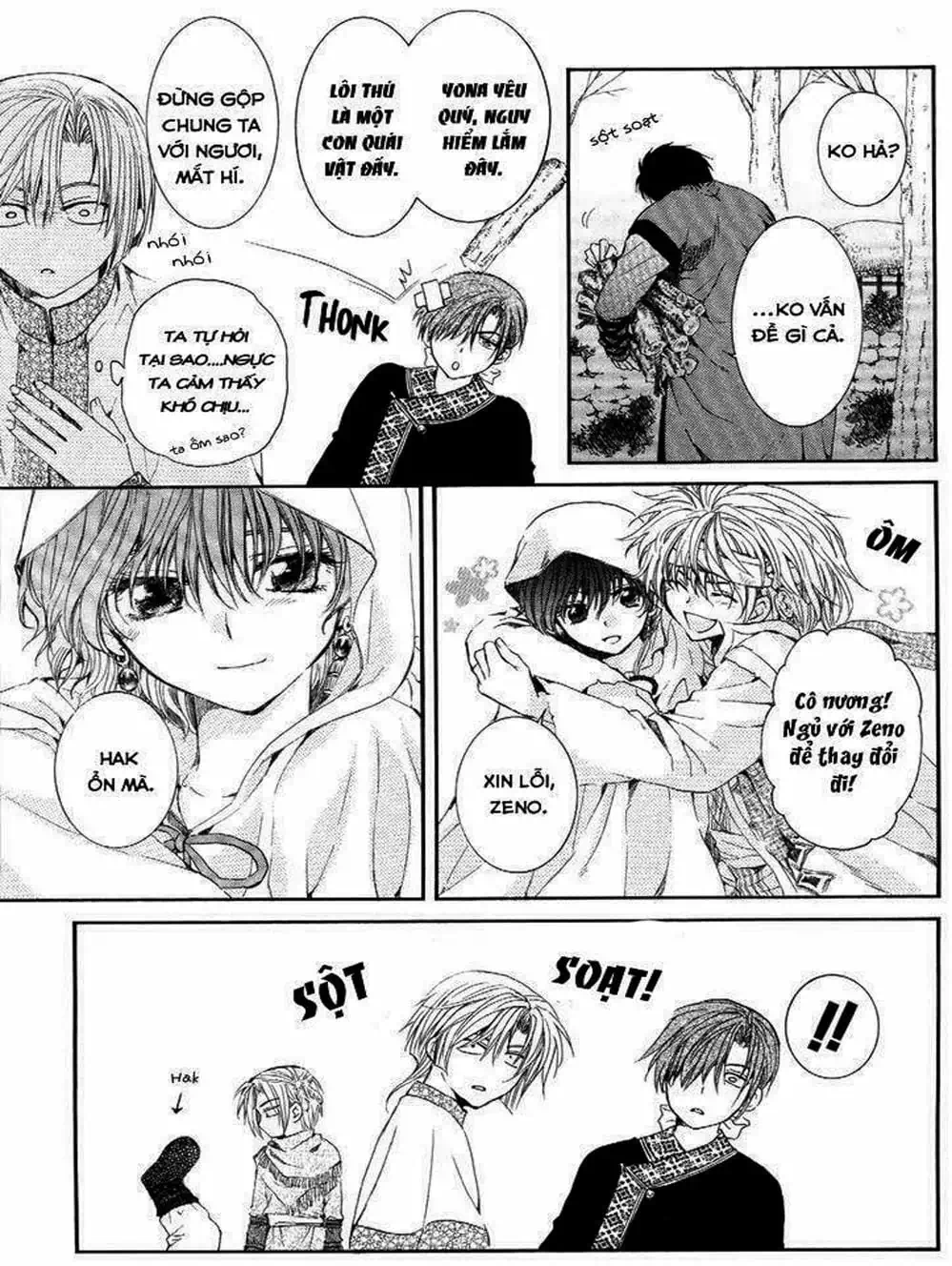 Truyện Tranh Đóa Hoa Bùng Cháy - Yona Of The Dawn trang 7