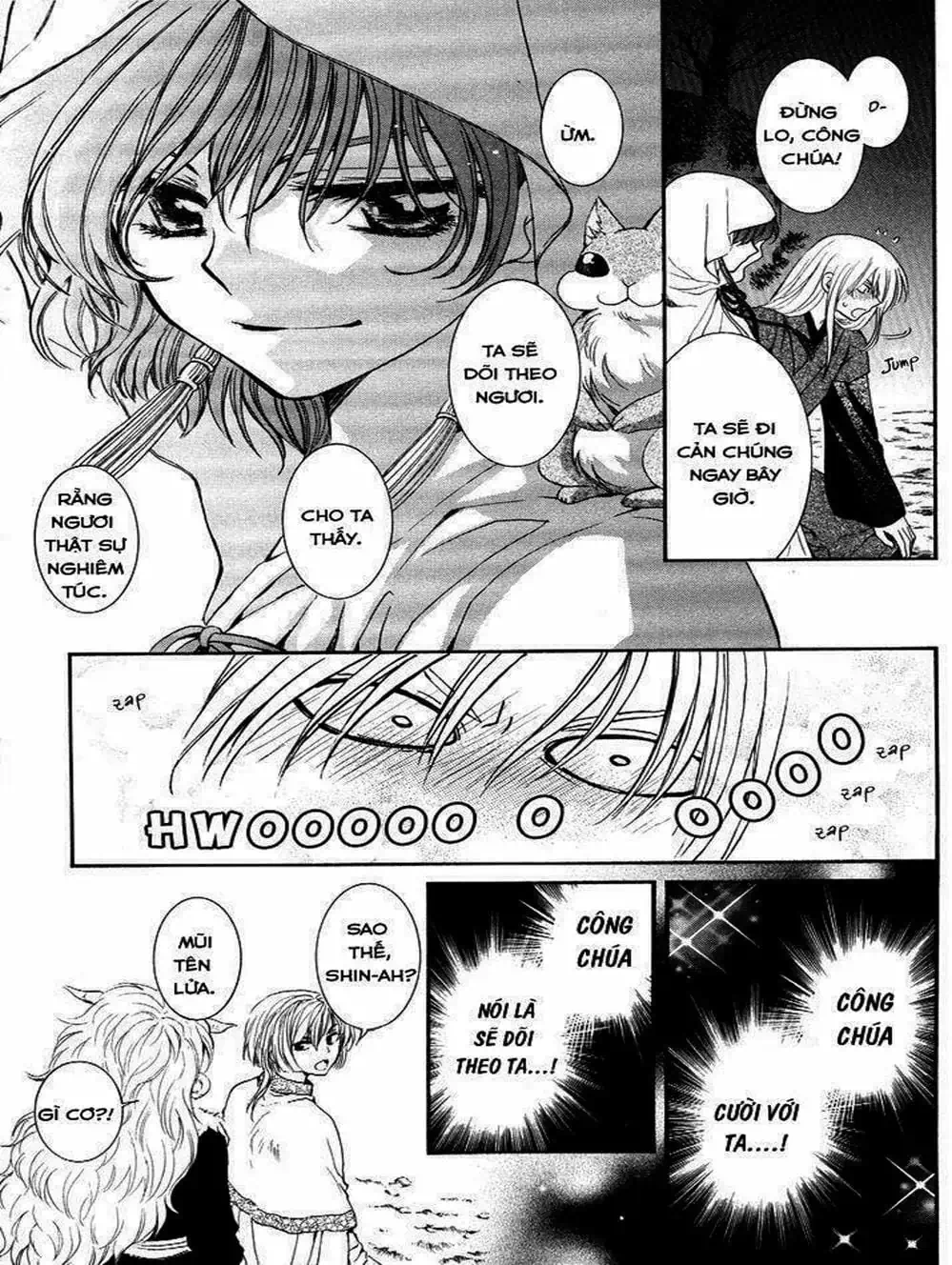 Truyện Tranh Đóa Hoa Bùng Cháy - Yona Of The Dawn trang 7