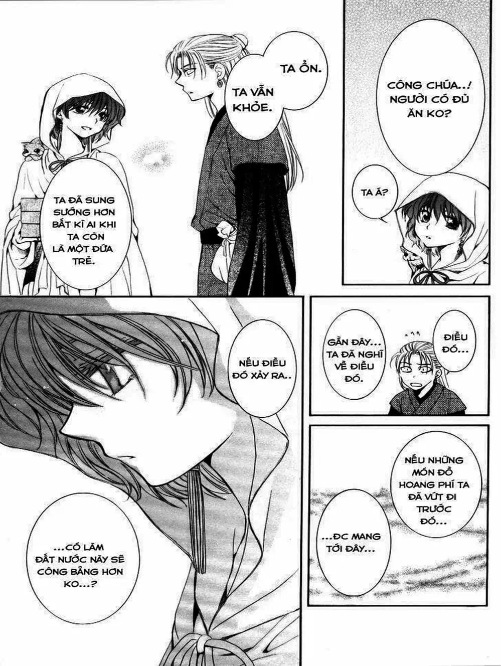 Truyện Tranh Đóa Hoa Bùng Cháy - Yona Of The Dawn trang 7