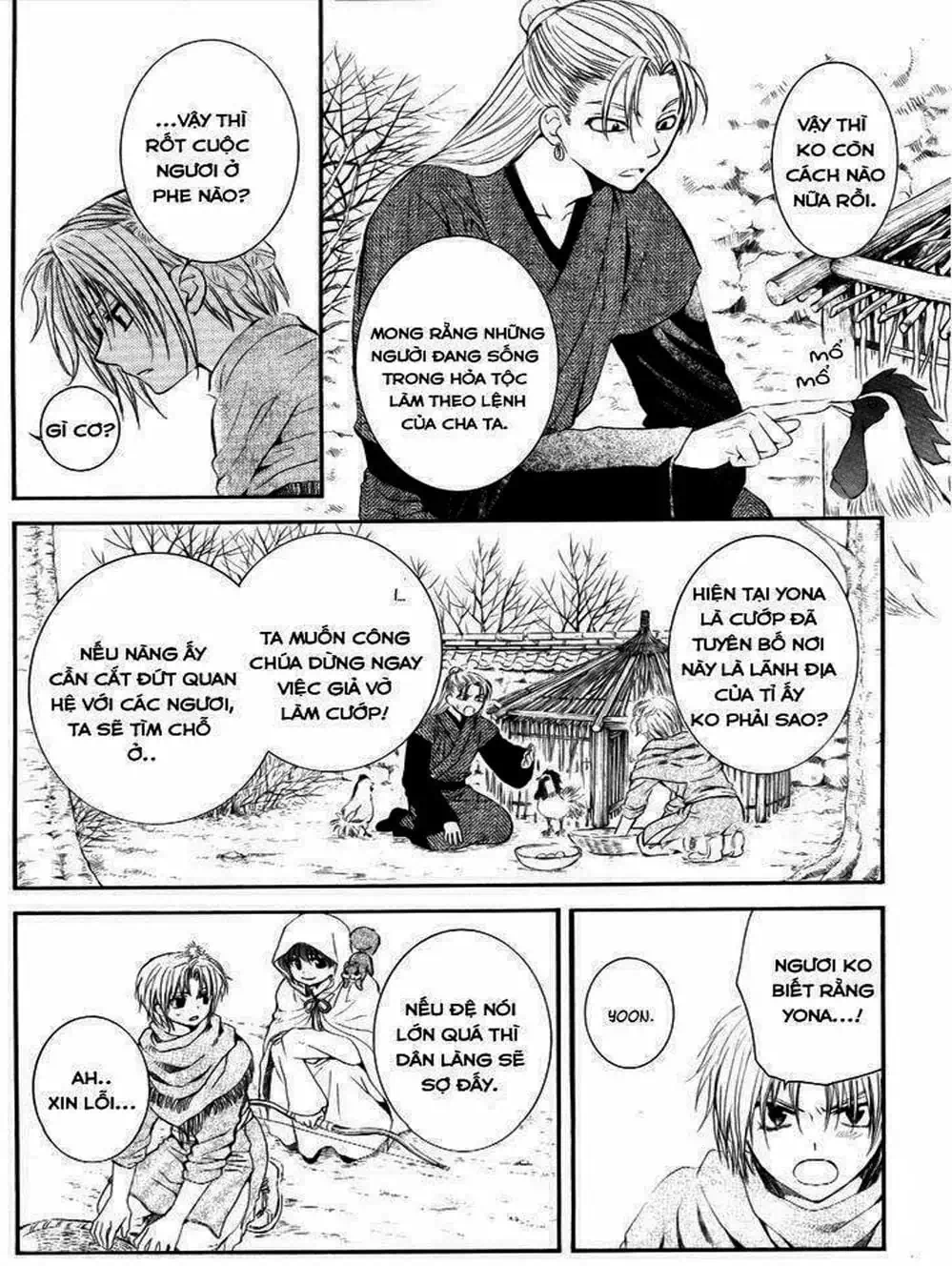 Truyện Tranh Đóa Hoa Bùng Cháy - Yona Of The Dawn trang 7