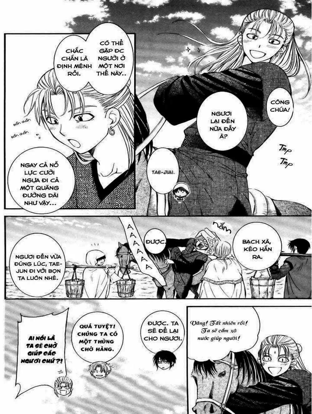 Truyện Tranh Đóa Hoa Bùng Cháy - Yona Of The Dawn trang 7