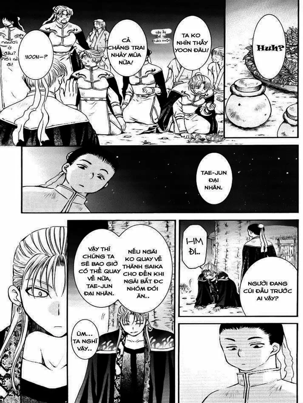 Truyện Tranh Đóa Hoa Bùng Cháy - Yona Of The Dawn trang 7