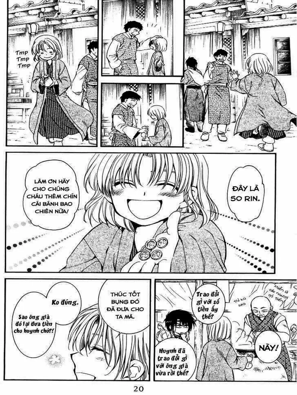 Truyện Tranh Đóa Hoa Bùng Cháy - Yona Of The Dawn trang 7