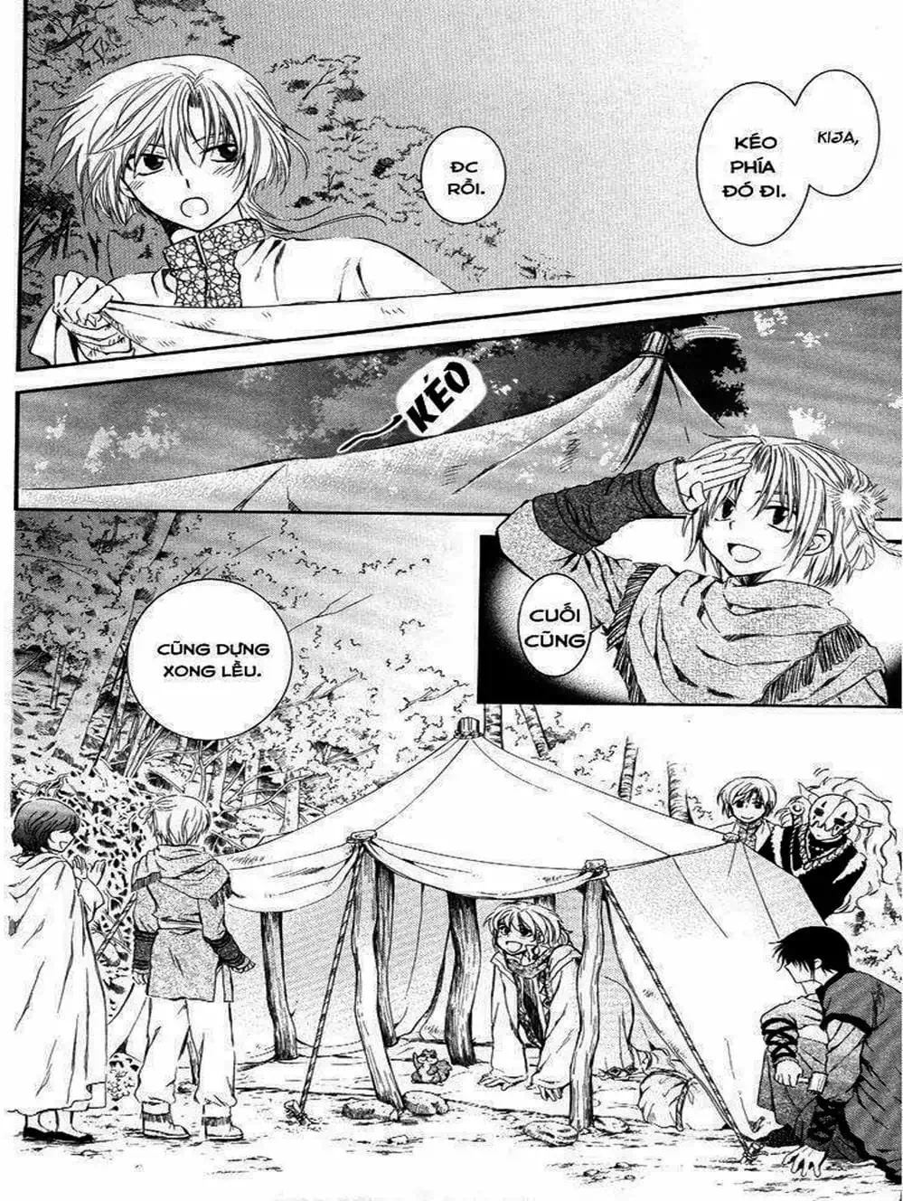 Truyện Tranh Đóa Hoa Bùng Cháy - Yona Of The Dawn trang 7