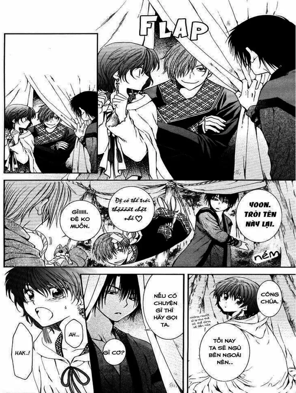 Truyện Tranh Đóa Hoa Bùng Cháy - Yona Of The Dawn trang 7