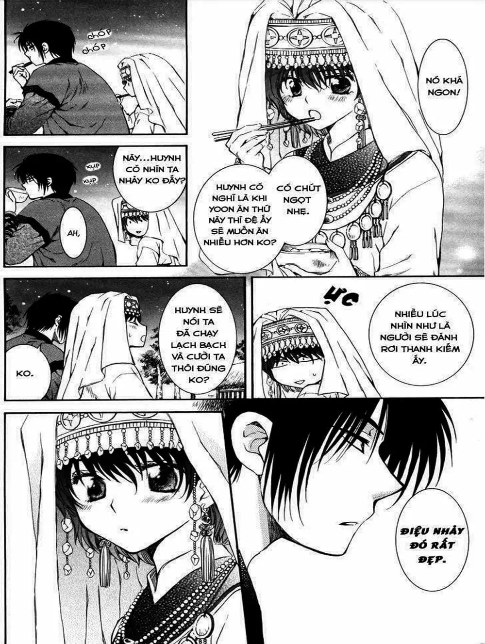 Truyện Tranh Đóa Hoa Bùng Cháy - Yona Of The Dawn trang 7