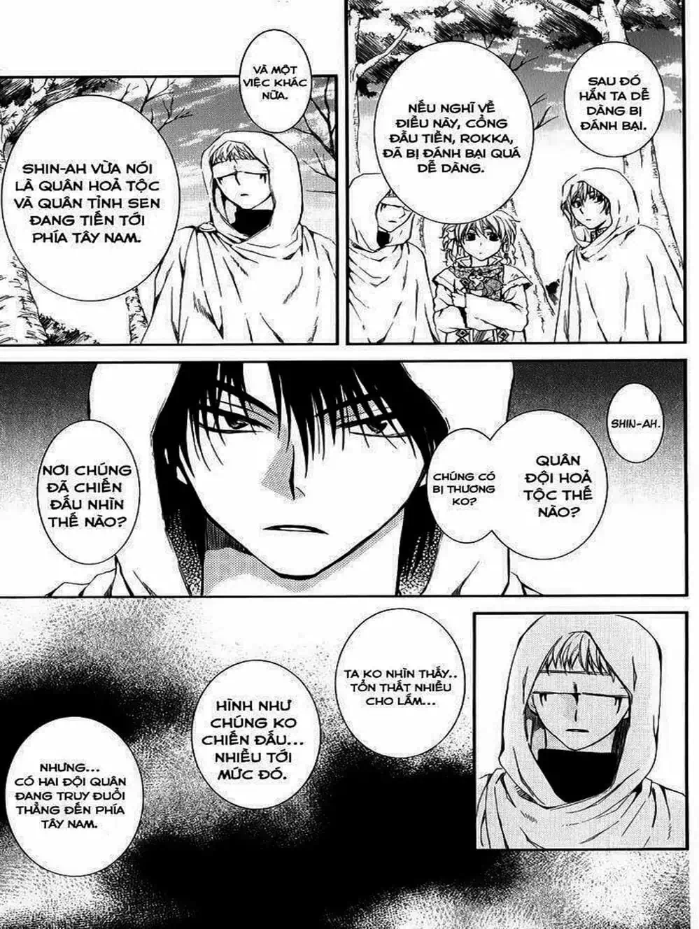 Truyện Tranh Đóa Hoa Bùng Cháy - Yona Of The Dawn trang 7