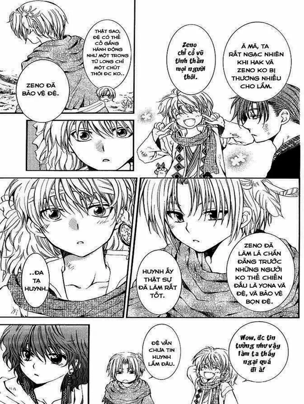 Truyện Tranh Đóa Hoa Bùng Cháy - Yona Of The Dawn trang 7