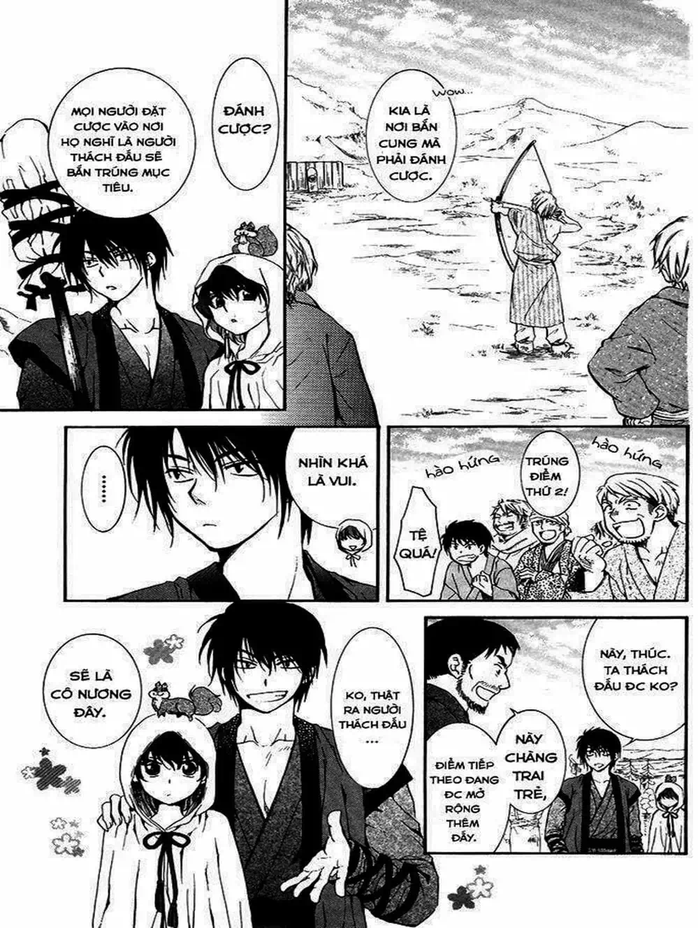 Truyện Tranh Đóa Hoa Bùng Cháy - Yona Of The Dawn trang 7