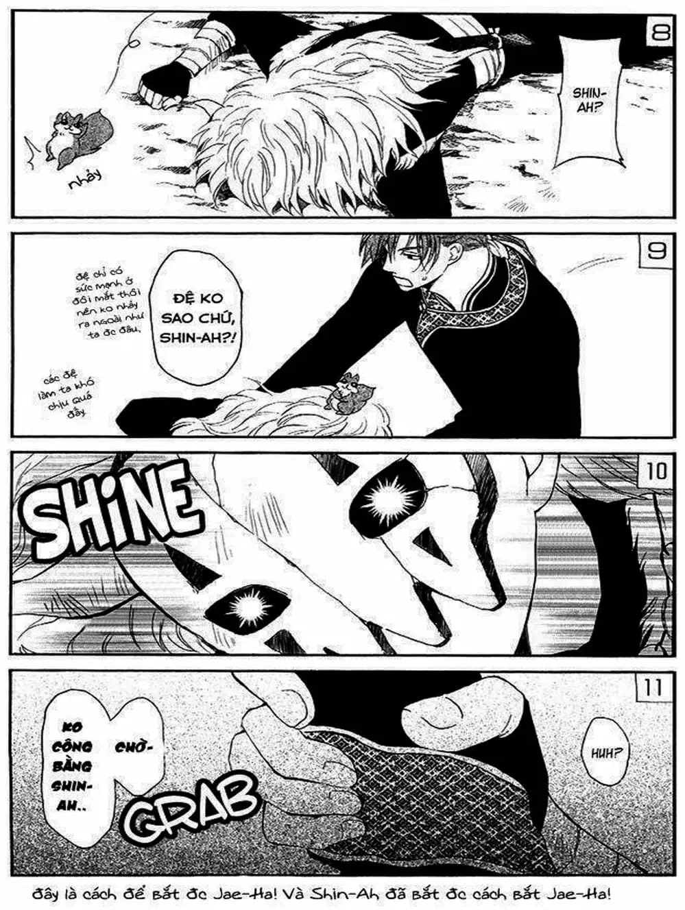 Truyện Tranh Đóa Hoa Bùng Cháy - Yona Of The Dawn trang 7