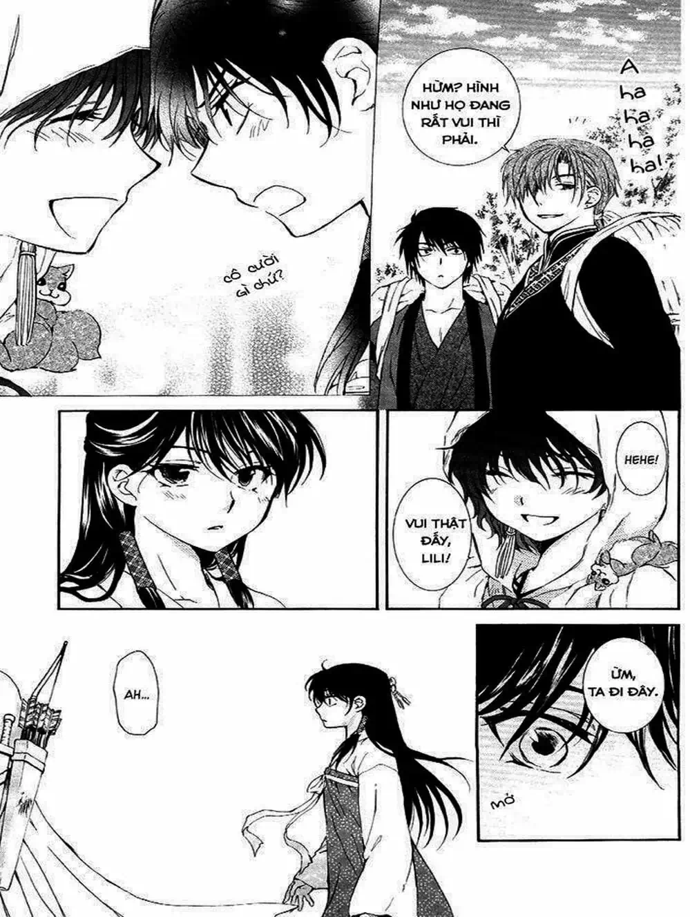 Truyện Tranh Đóa Hoa Bùng Cháy - Yona Of The Dawn trang 7