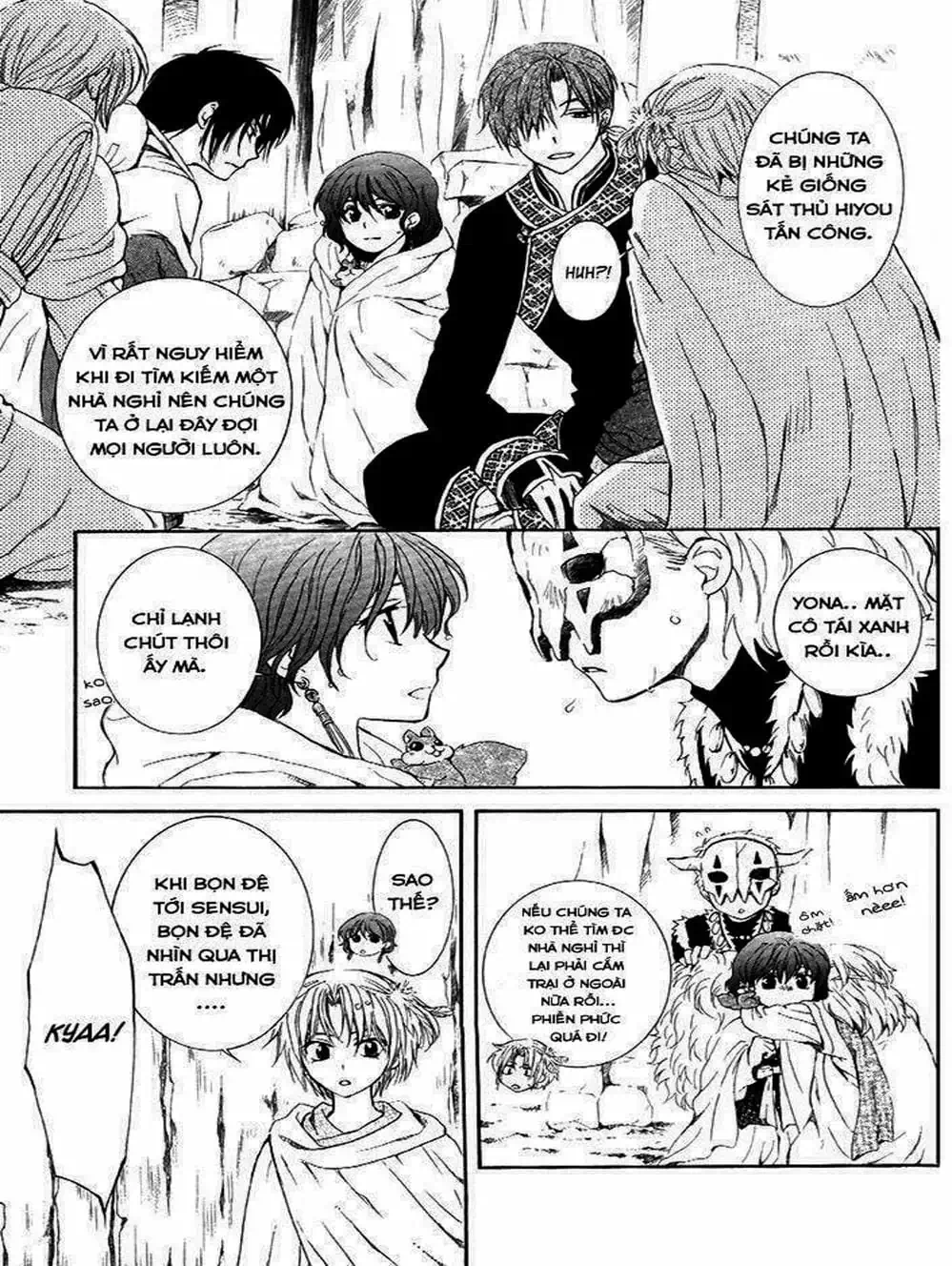 Truyện Tranh Đóa Hoa Bùng Cháy - Yona Of The Dawn trang 7