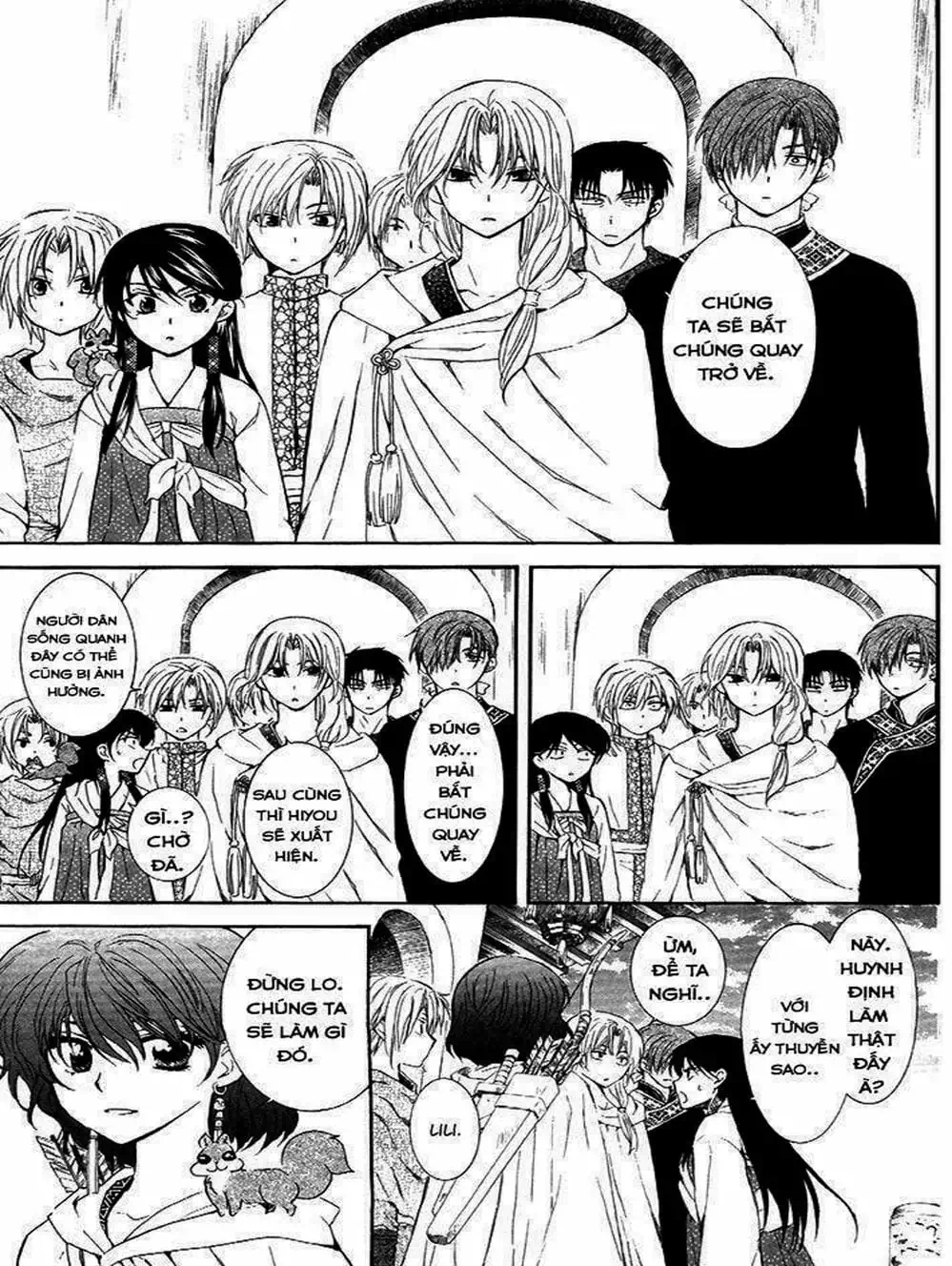 Truyện Tranh Đóa Hoa Bùng Cháy - Yona Of The Dawn trang 7