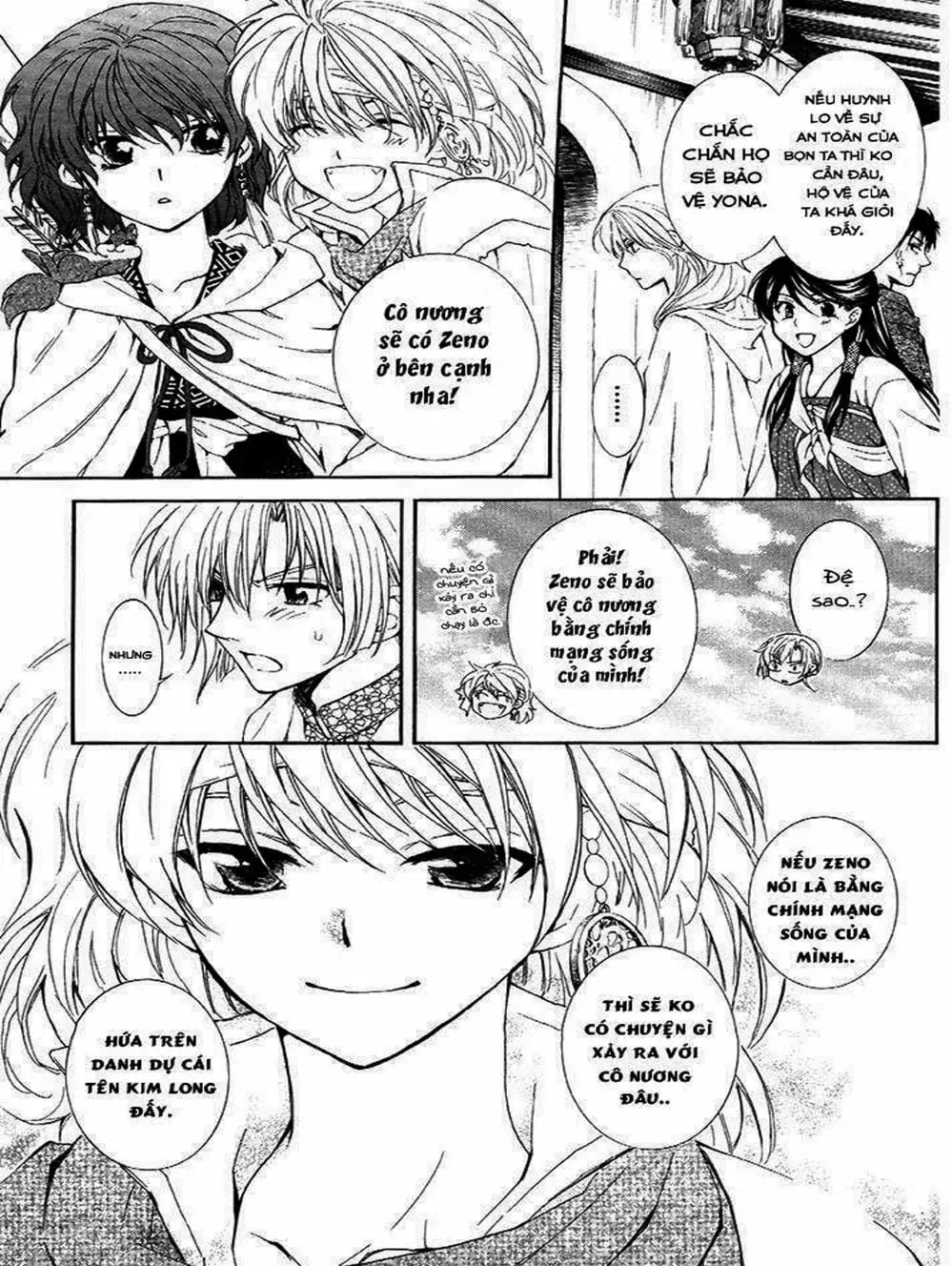 Truyện Tranh Đóa Hoa Bùng Cháy - Yona Of The Dawn trang 7