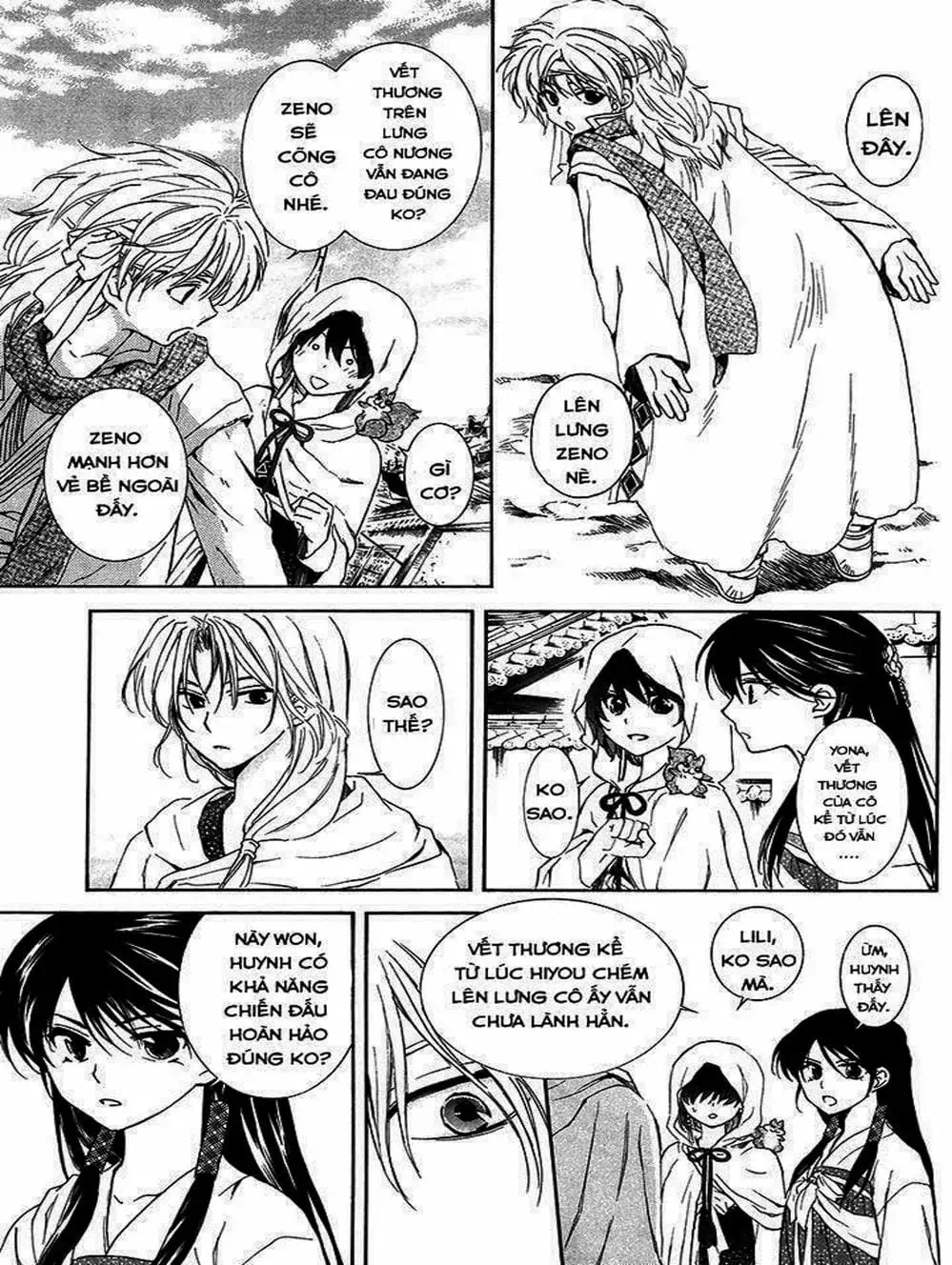 Truyện Tranh Đóa Hoa Bùng Cháy - Yona Of The Dawn trang 7