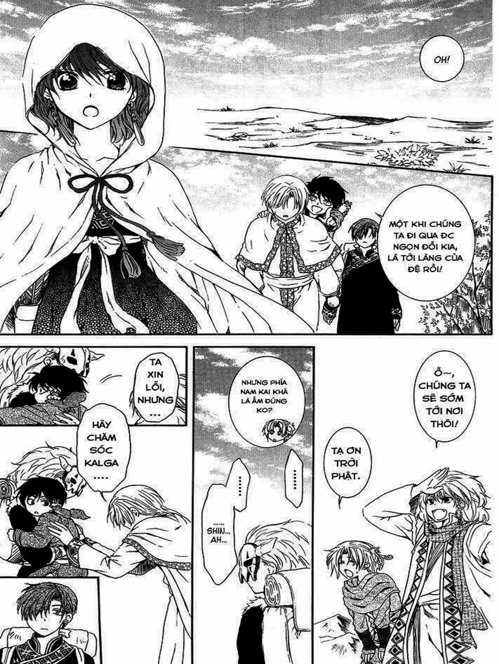 Truyện Tranh Đóa Hoa Bùng Cháy - Yona Of The Dawn trang 7