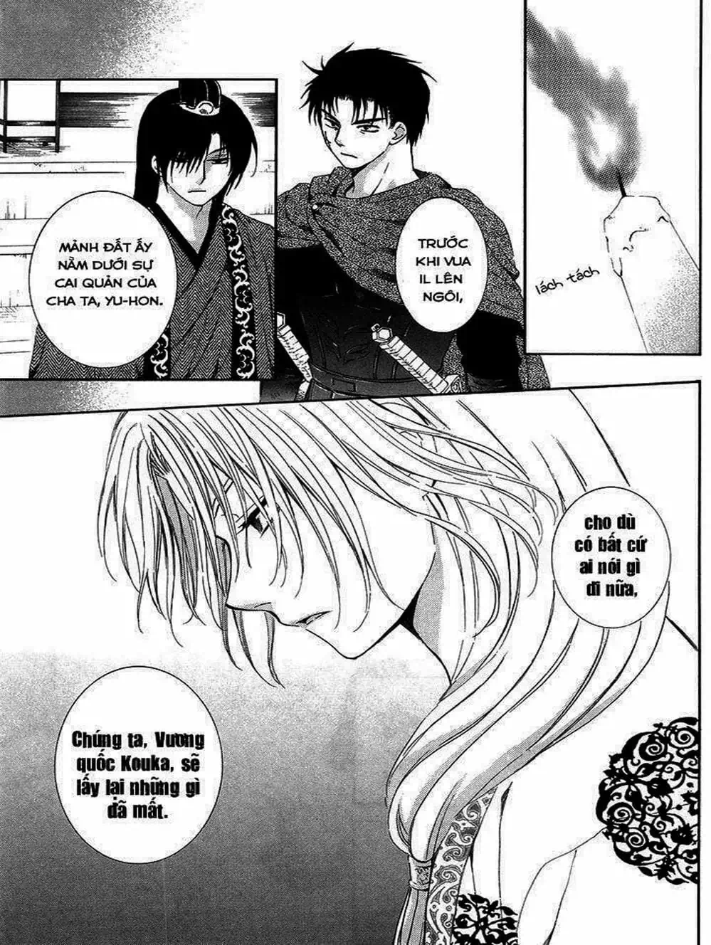 Truyện Tranh Đóa Hoa Bùng Cháy - Yona Of The Dawn trang 7