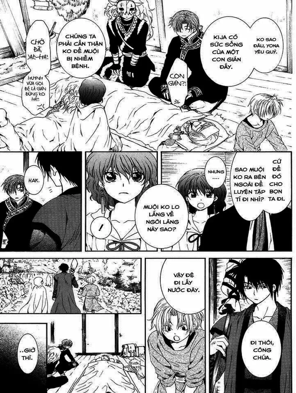 Truyện Tranh Đóa Hoa Bùng Cháy - Yona Of The Dawn trang 7