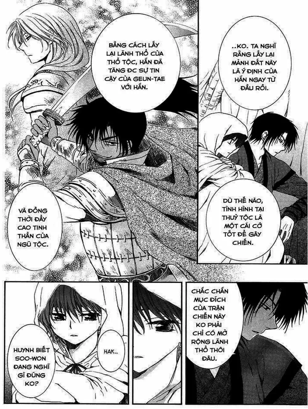 Truyện Tranh Đóa Hoa Bùng Cháy - Yona Of The Dawn trang 7