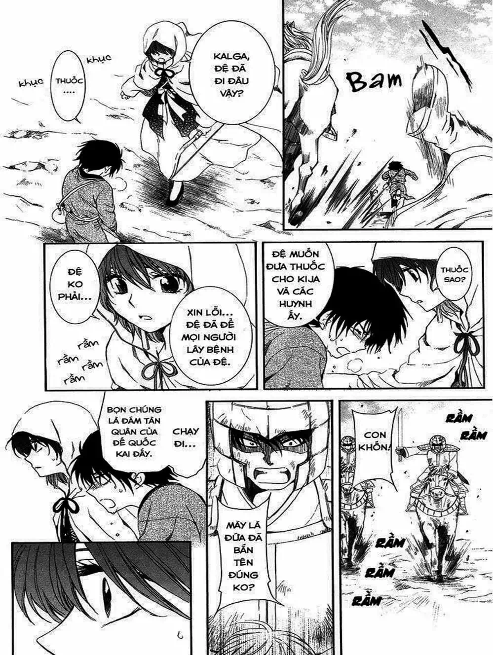 Truyện Tranh Đóa Hoa Bùng Cháy - Yona Of The Dawn trang 7