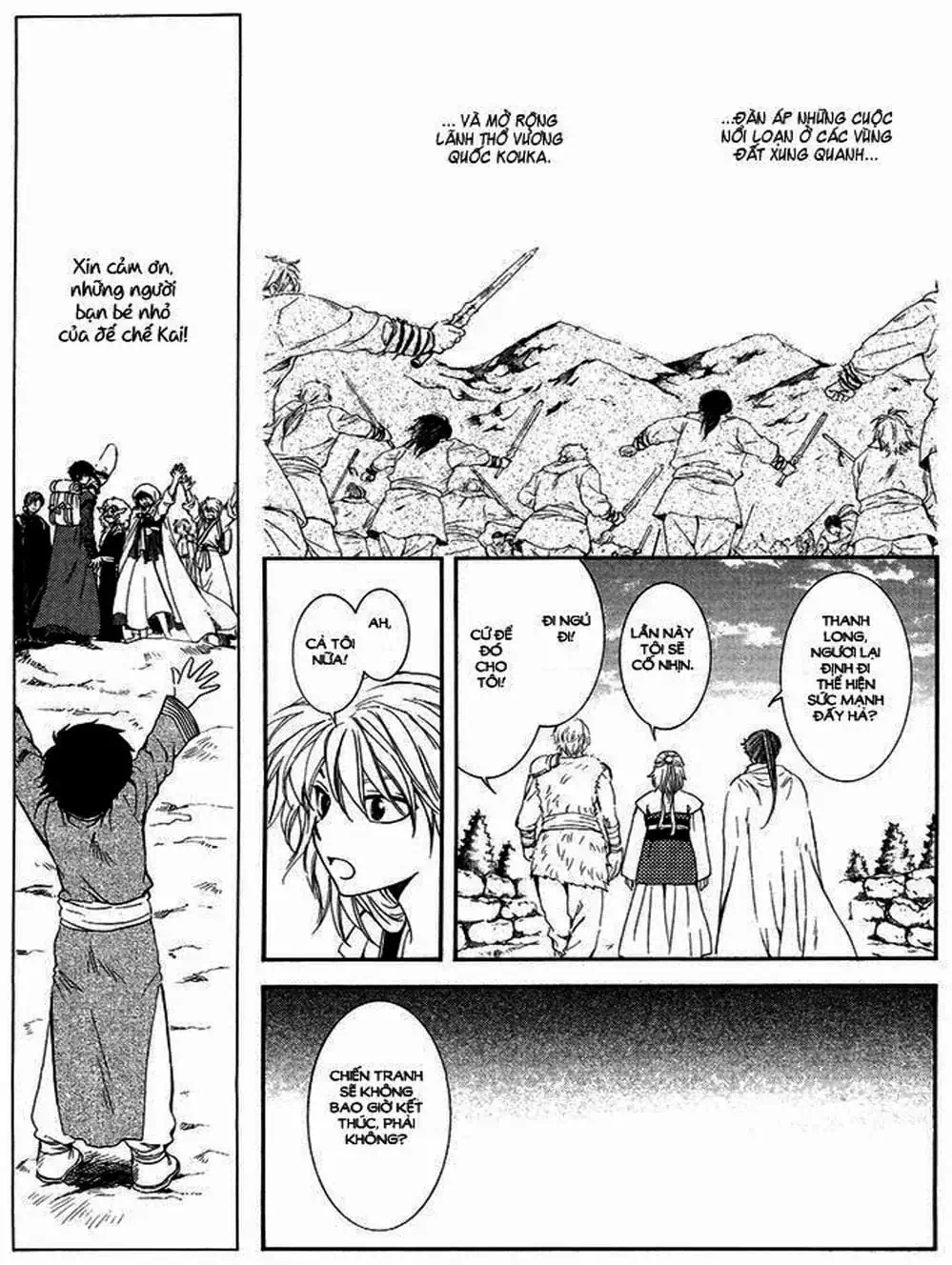 Truyện Tranh Đóa Hoa Bùng Cháy - Yona Of The Dawn trang 7