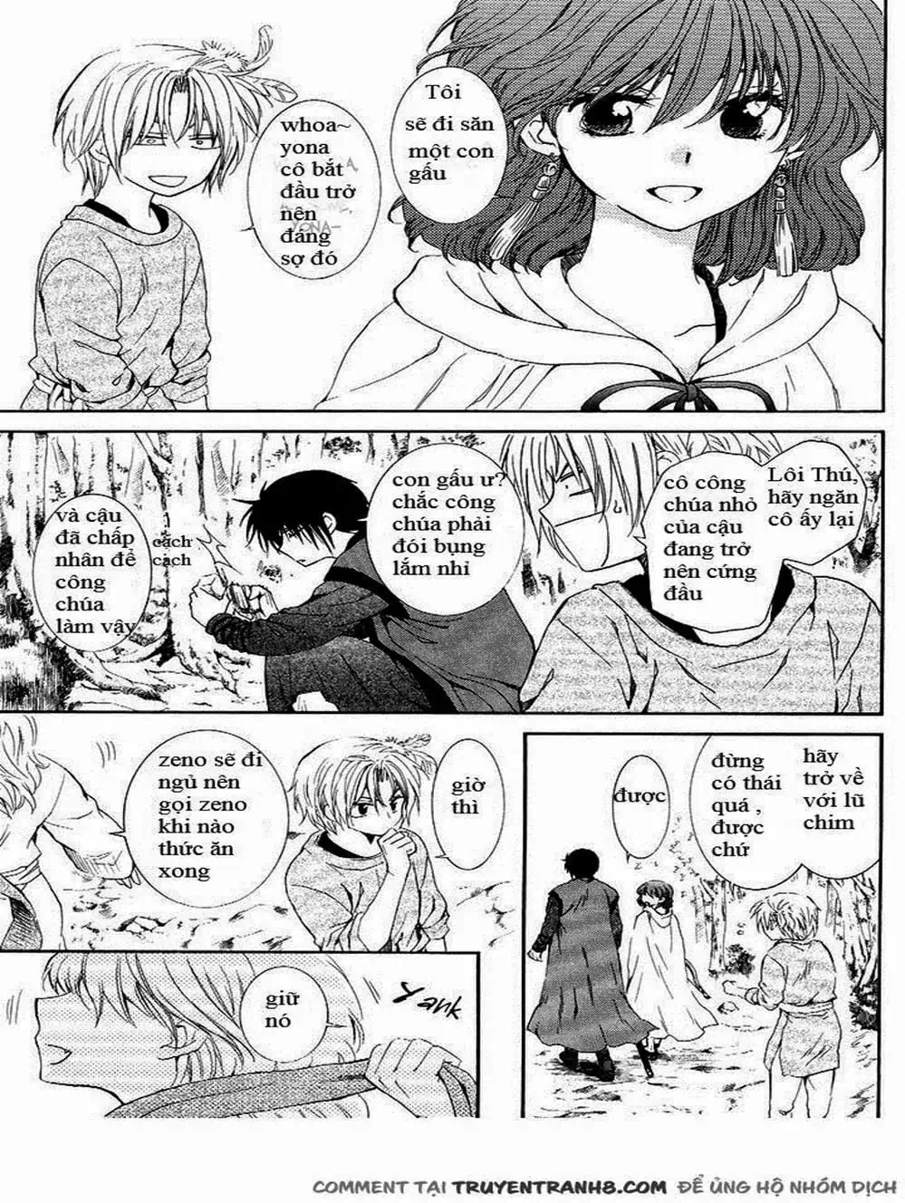 Truyện Tranh Đóa Hoa Bùng Cháy - Yona Of The Dawn trang 7