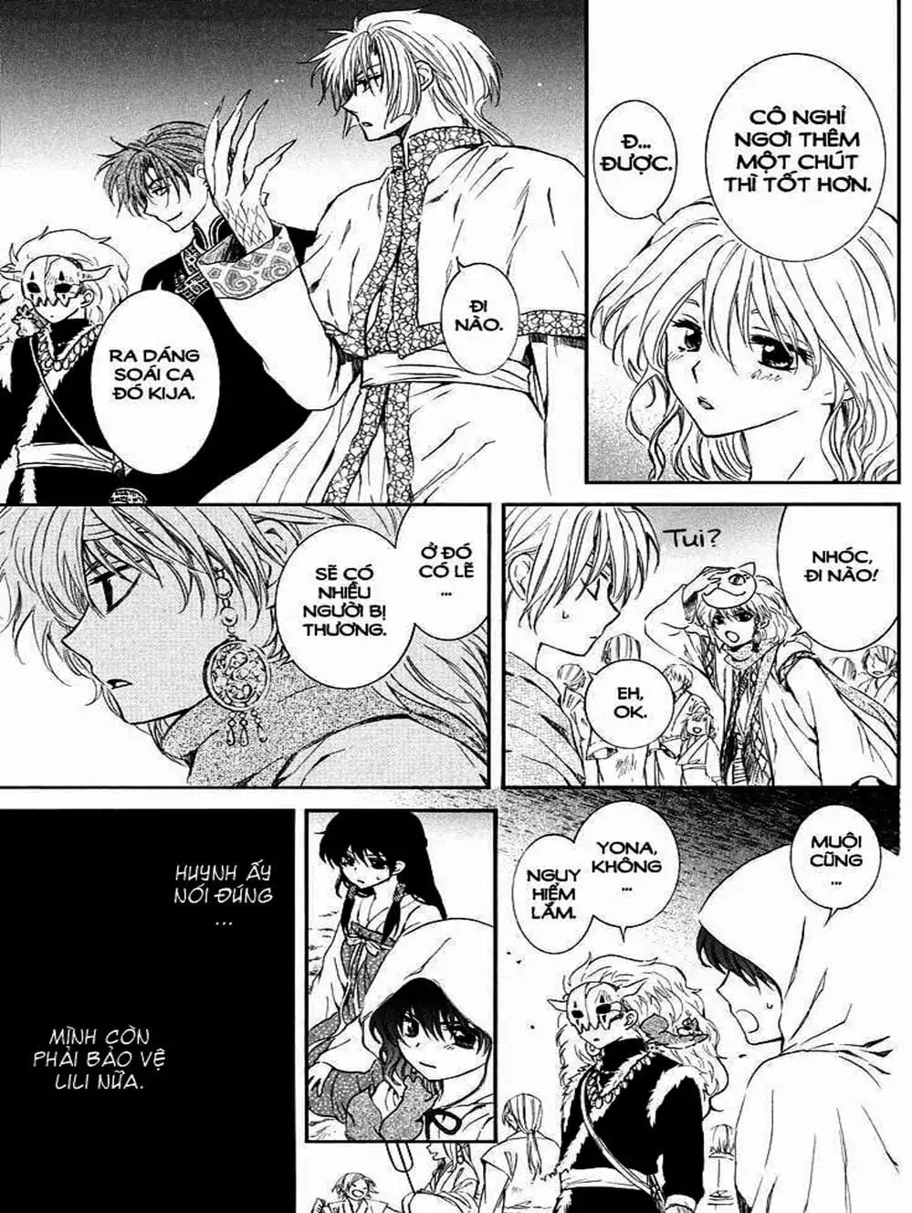 Truyện Tranh Đóa Hoa Bùng Cháy - Yona Of The Dawn trang 7