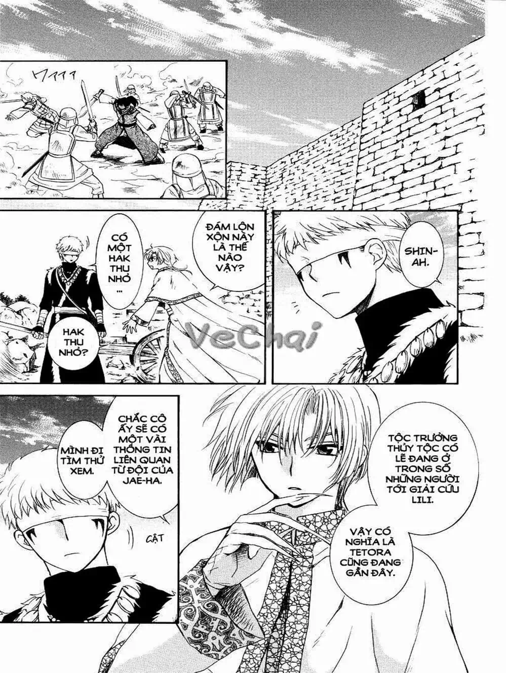 Truyện Tranh Đóa Hoa Bùng Cháy - Yona Of The Dawn trang 7