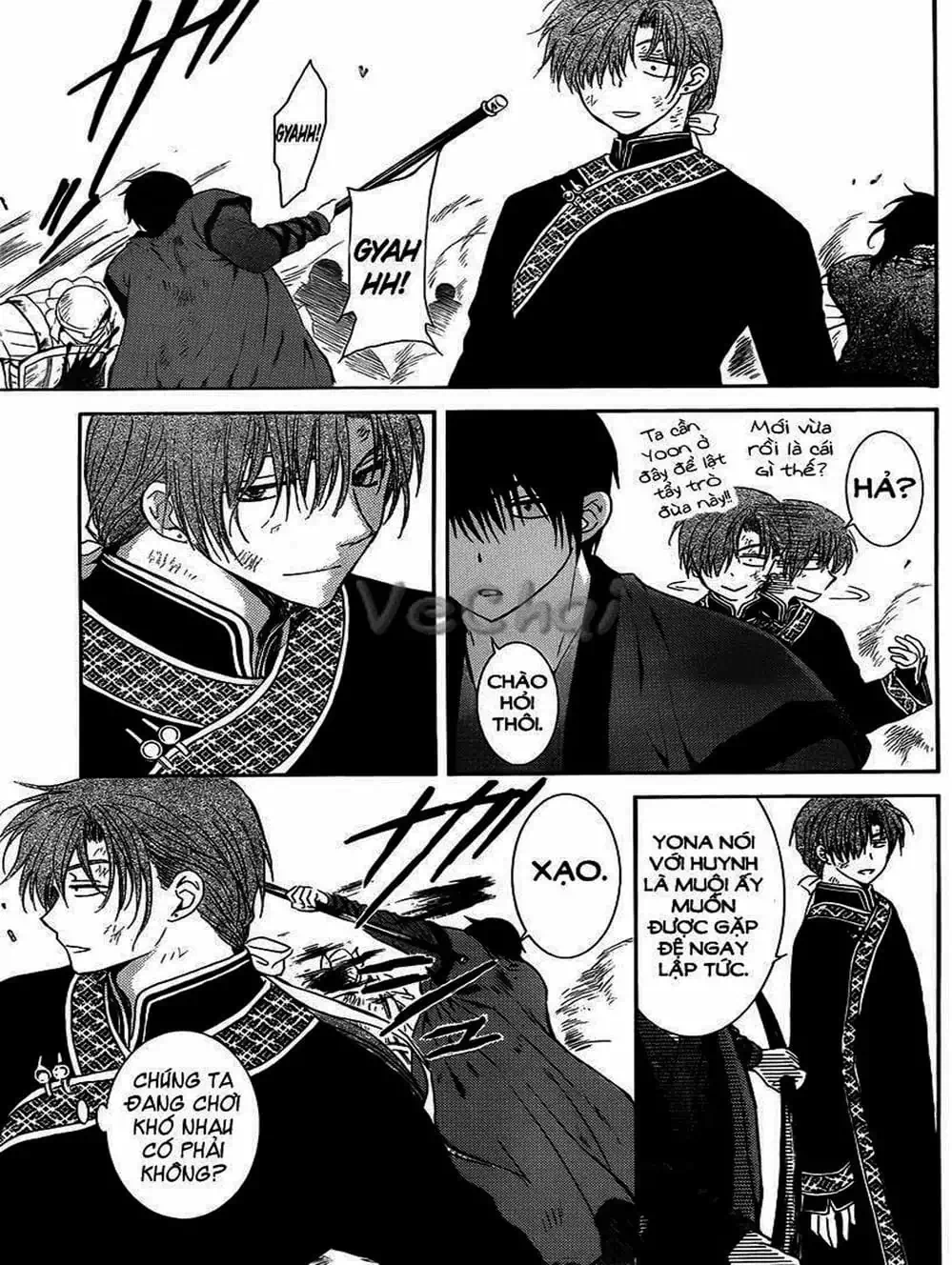 Truyện Tranh Đóa Hoa Bùng Cháy - Yona Of The Dawn trang 7