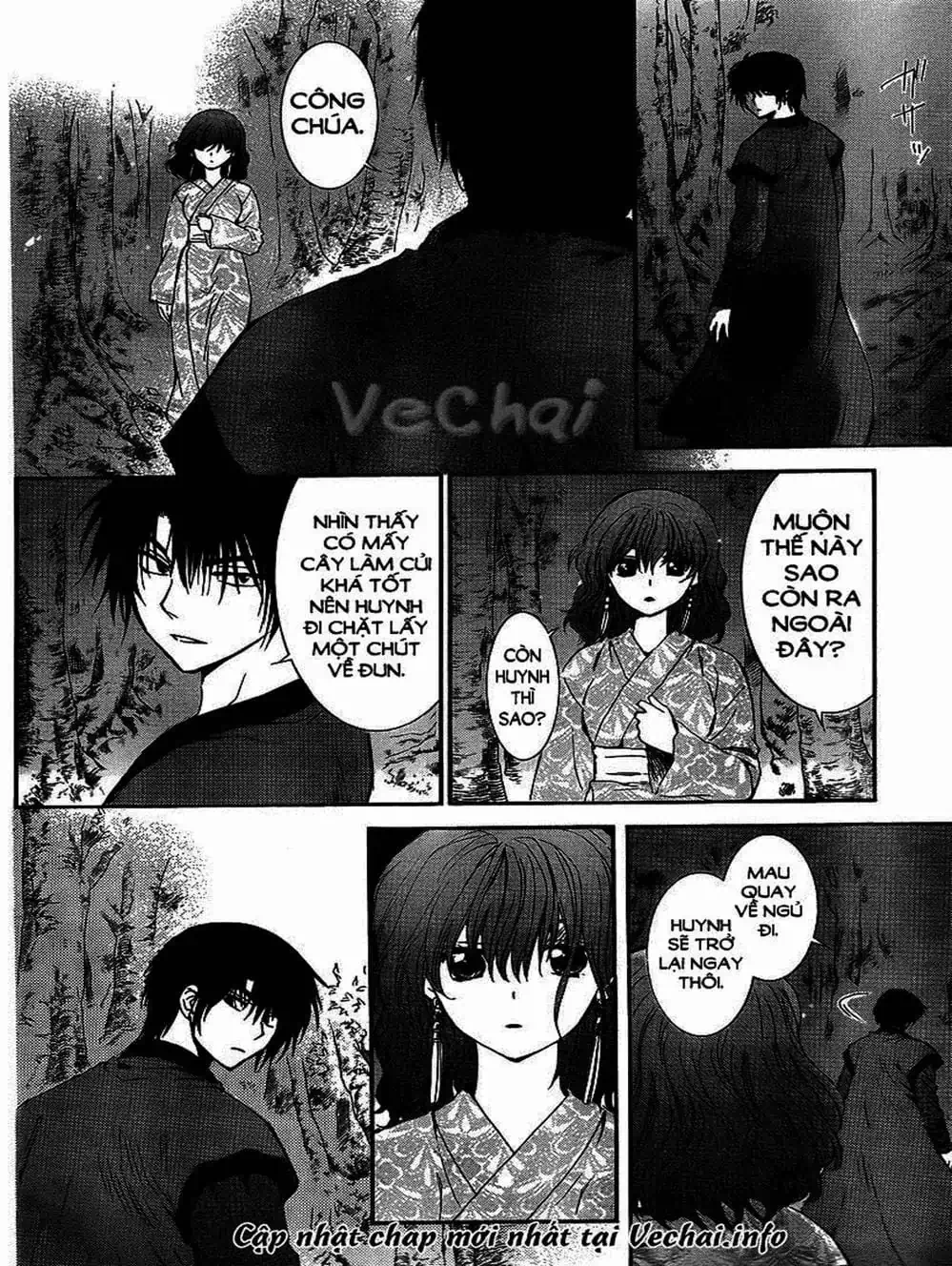 Truyện Tranh Đóa Hoa Bùng Cháy - Yona Of The Dawn trang 7