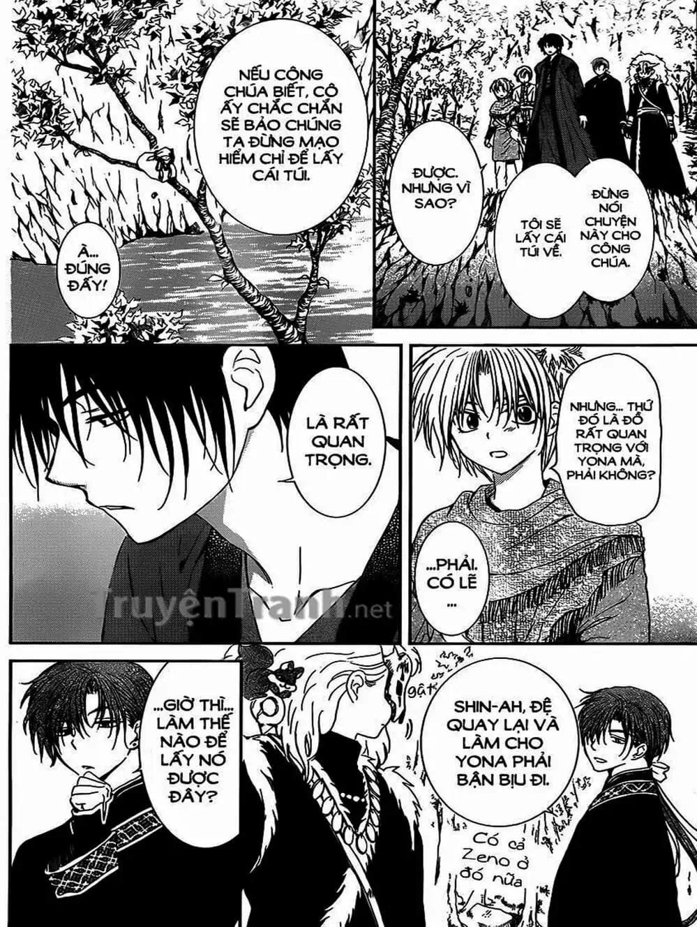 Truyện Tranh Đóa Hoa Bùng Cháy - Yona Of The Dawn trang 7