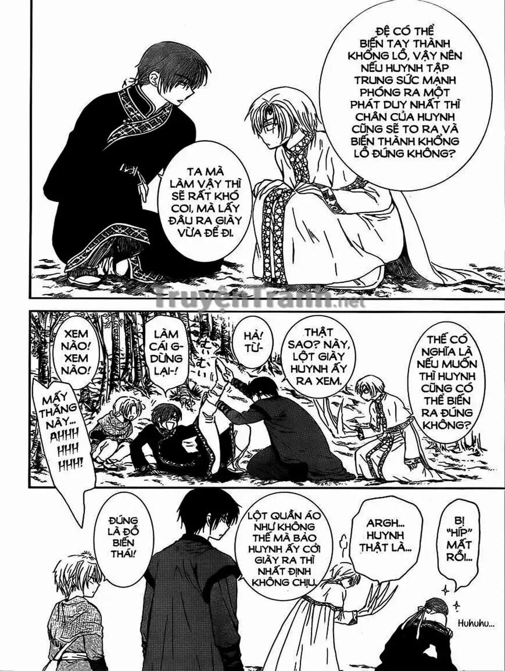 Truyện Tranh Đóa Hoa Bùng Cháy - Yona Of The Dawn trang 7