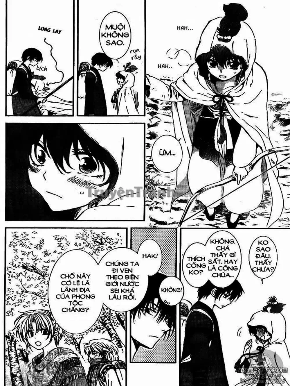 Truyện Tranh Đóa Hoa Bùng Cháy - Yona Of The Dawn trang 7