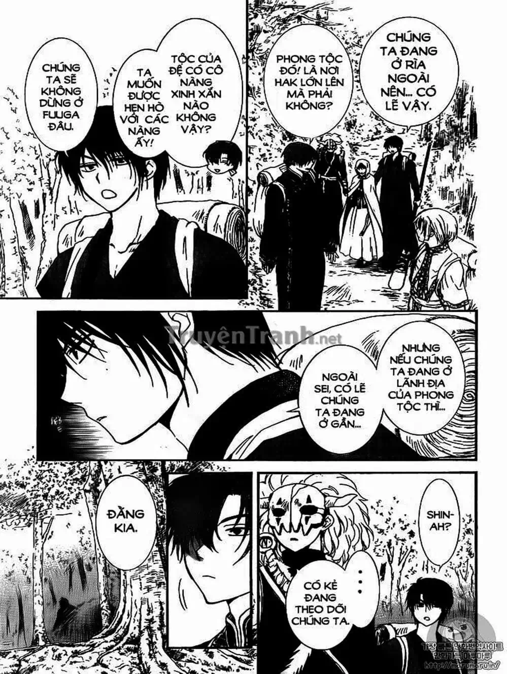 Truyện Tranh Đóa Hoa Bùng Cháy - Yona Of The Dawn trang 7