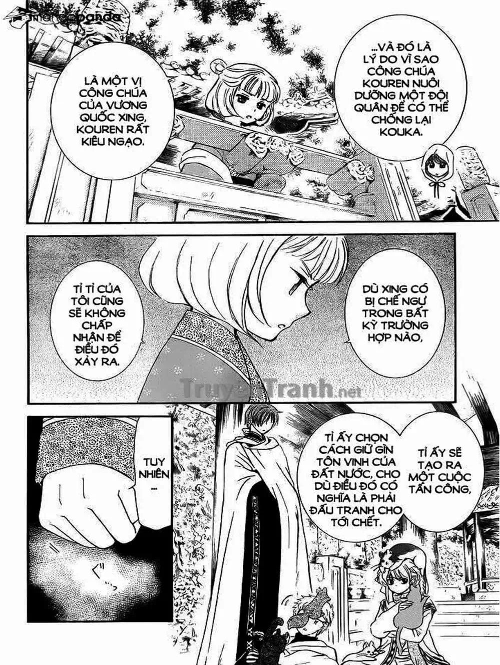 Truyện Tranh Đóa Hoa Bùng Cháy - Yona Of The Dawn trang 7