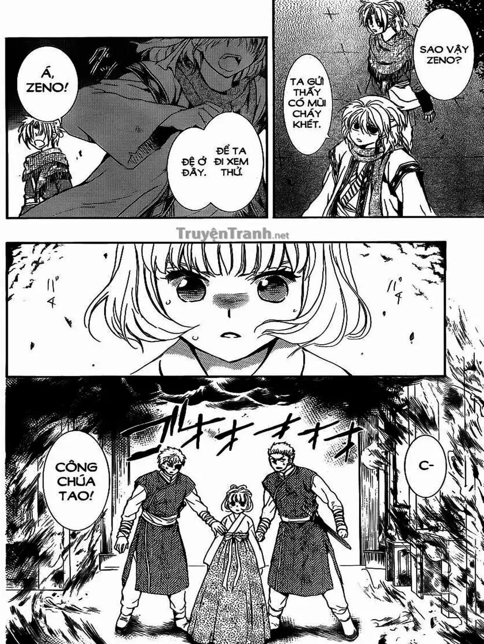 Truyện Tranh Đóa Hoa Bùng Cháy - Yona Of The Dawn trang 7