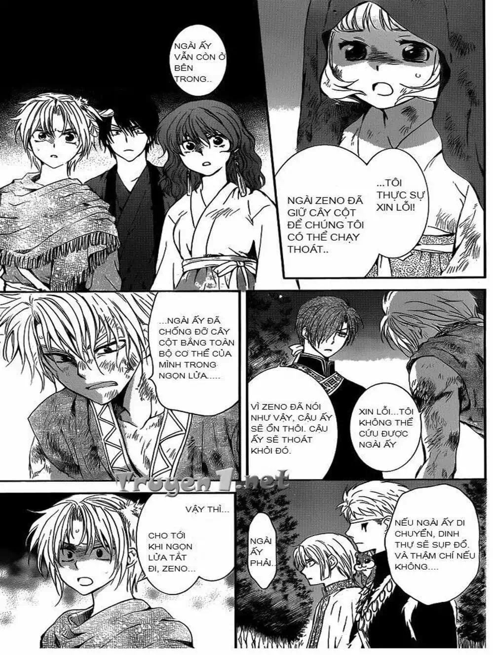 Truyện Tranh Đóa Hoa Bùng Cháy - Yona Of The Dawn trang 7