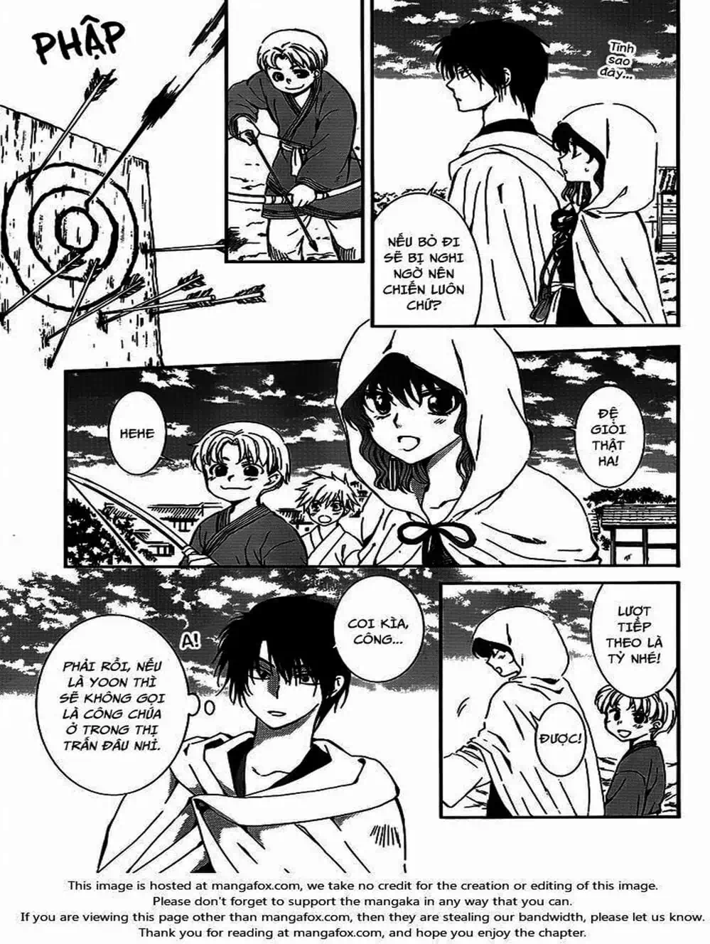 Truyện Tranh Đóa Hoa Bùng Cháy - Yona Of The Dawn trang 7