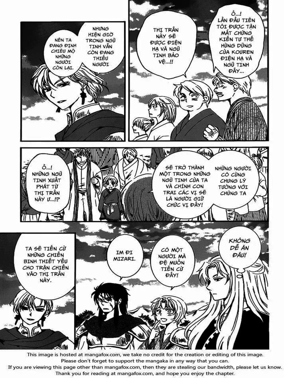 Truyện Tranh Đóa Hoa Bùng Cháy - Yona Of The Dawn trang 7