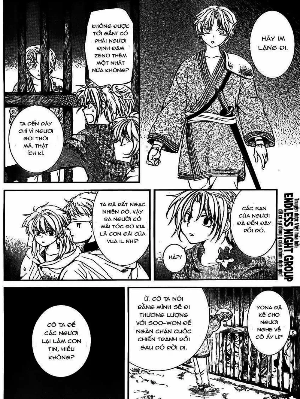 Truyện Tranh Đóa Hoa Bùng Cháy - Yona Of The Dawn trang 7