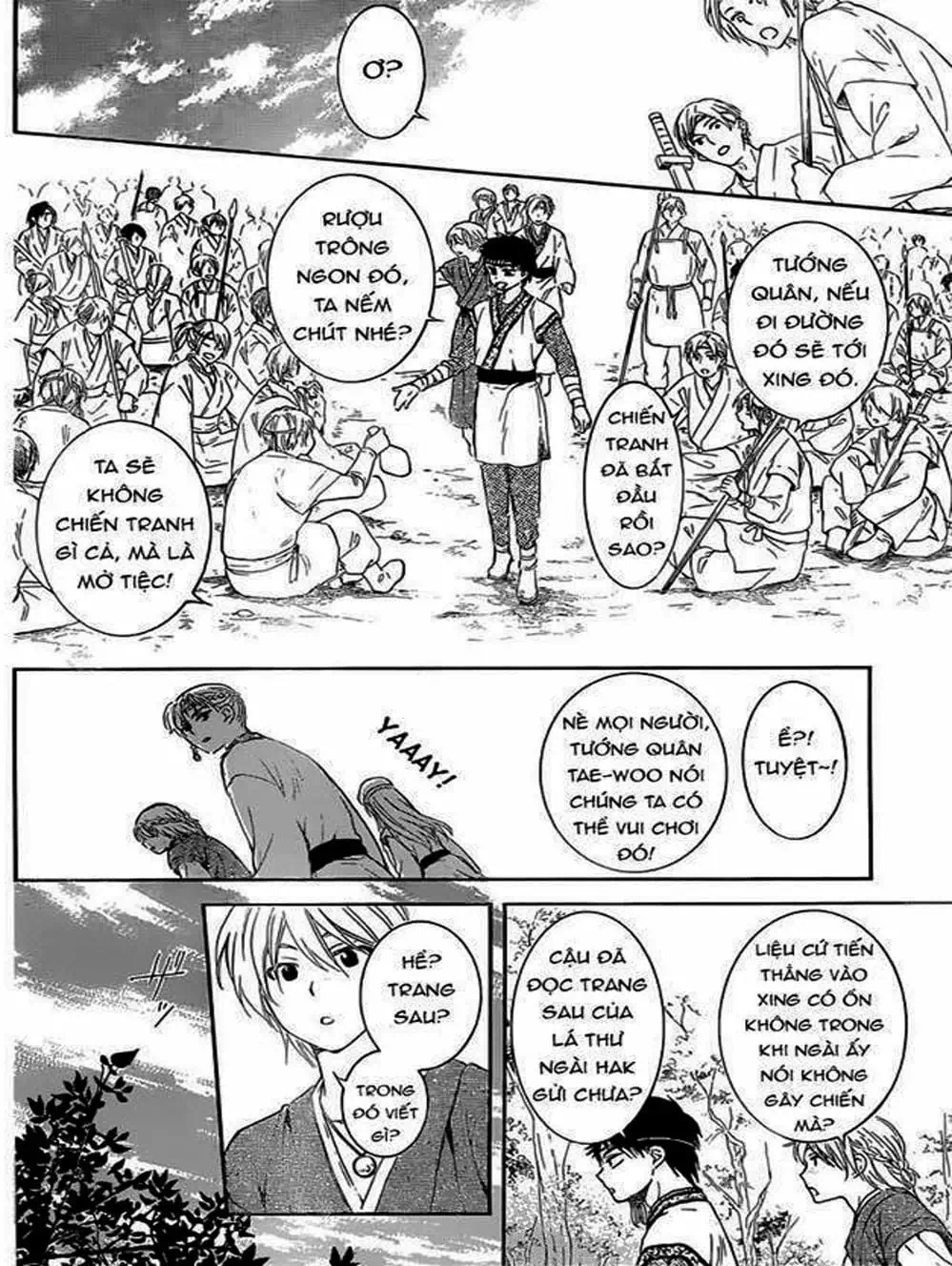 Truyện Tranh Đóa Hoa Bùng Cháy - Yona Of The Dawn trang 7