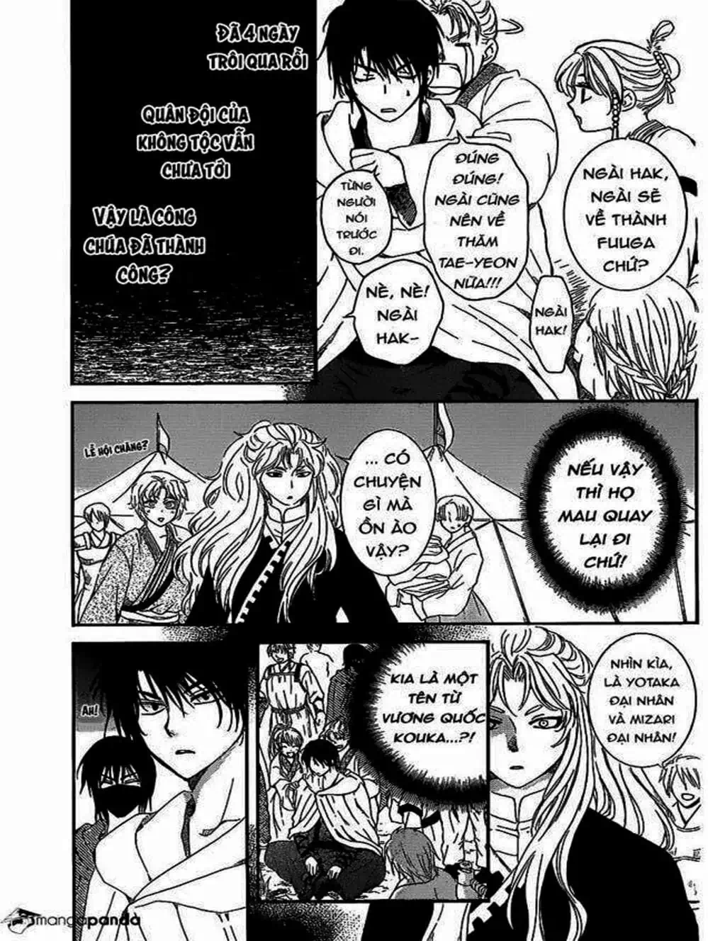 Truyện Tranh Đóa Hoa Bùng Cháy - Yona Of The Dawn trang 7