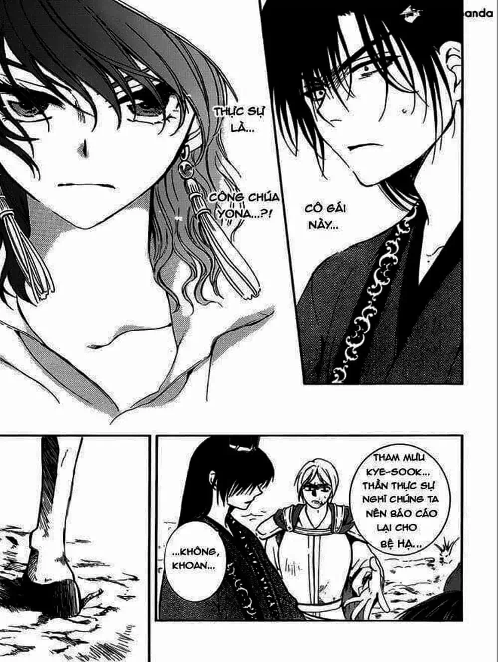 Truyện Tranh Đóa Hoa Bùng Cháy - Yona Of The Dawn trang 7