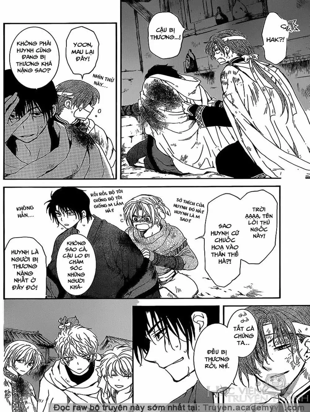 Truyện Tranh Đóa Hoa Bùng Cháy - Yona Of The Dawn trang 7