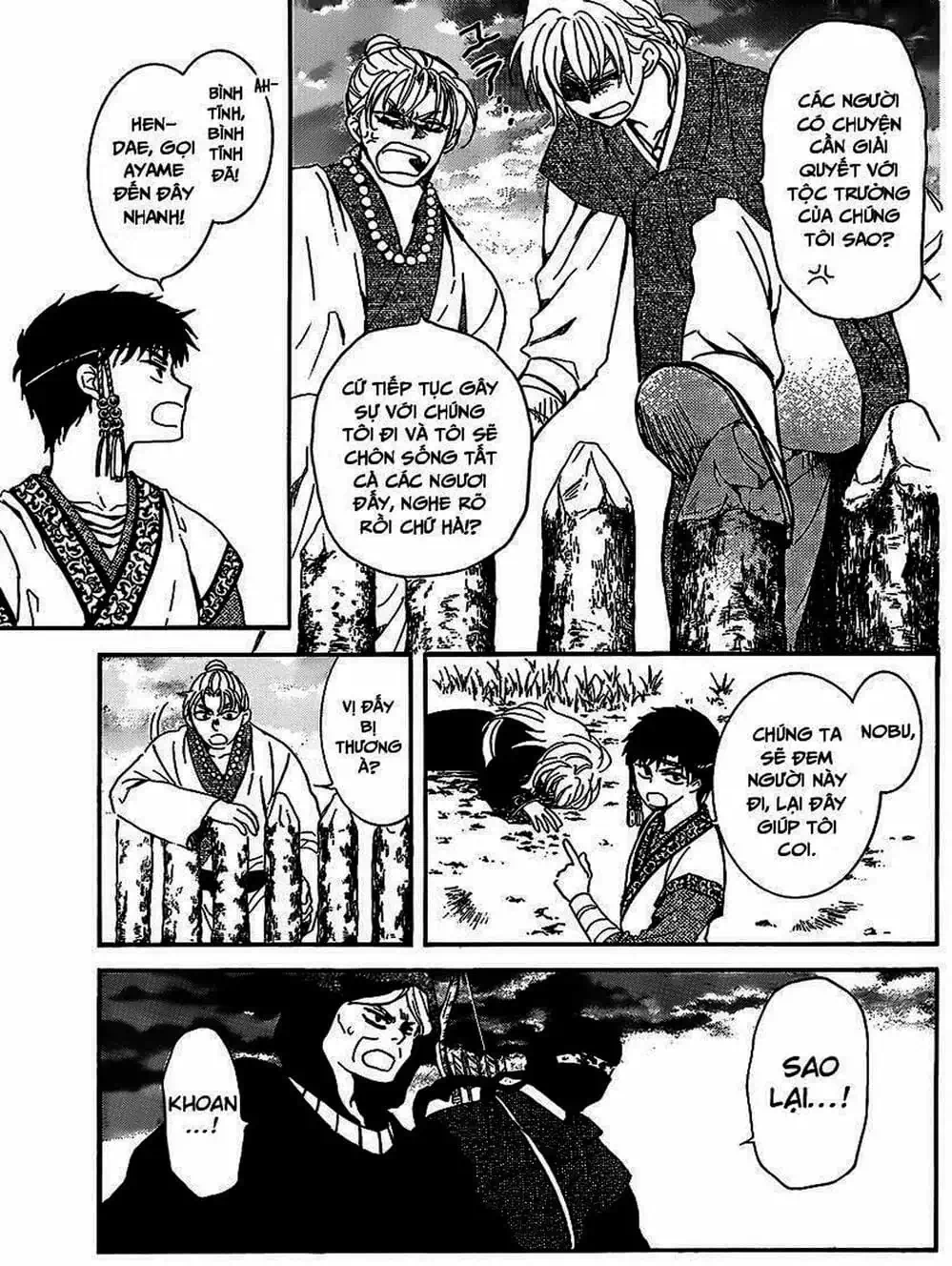 Truyện Tranh Đóa Hoa Bùng Cháy - Yona Of The Dawn trang 7