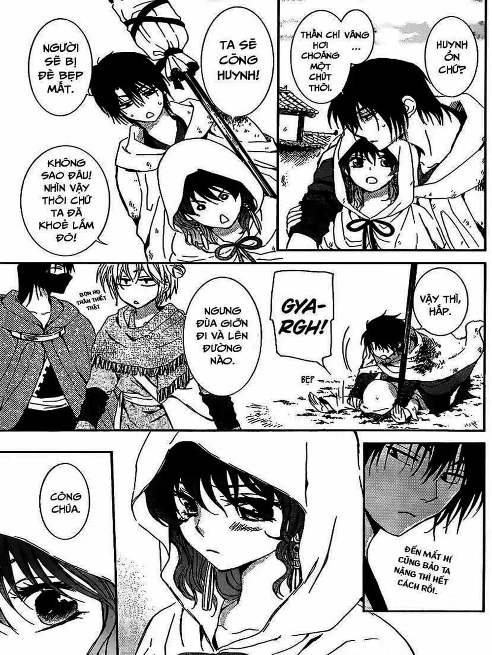 Truyện Tranh Đóa Hoa Bùng Cháy - Yona Of The Dawn trang 7