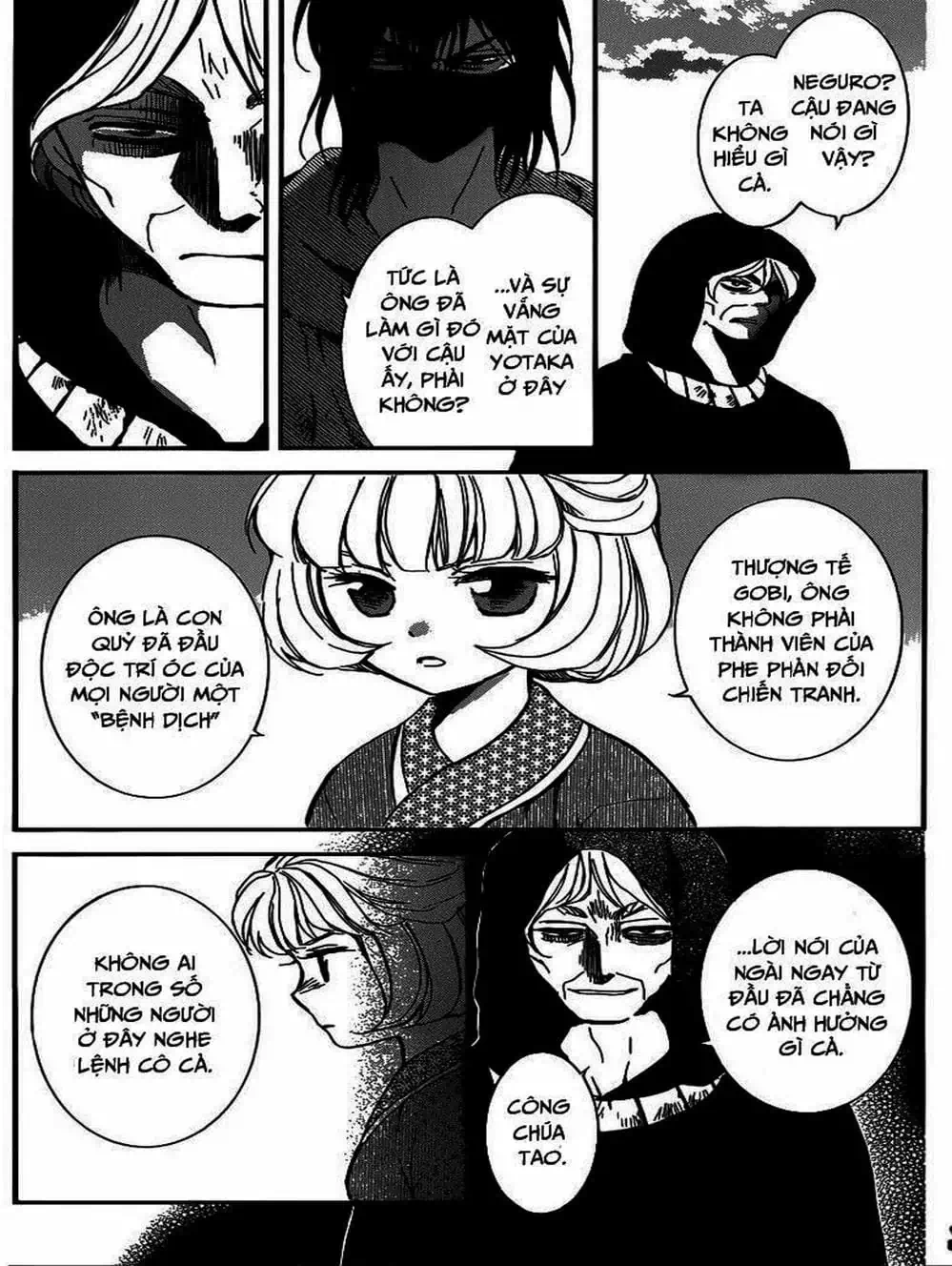 Truyện Tranh Đóa Hoa Bùng Cháy - Yona Of The Dawn trang 7