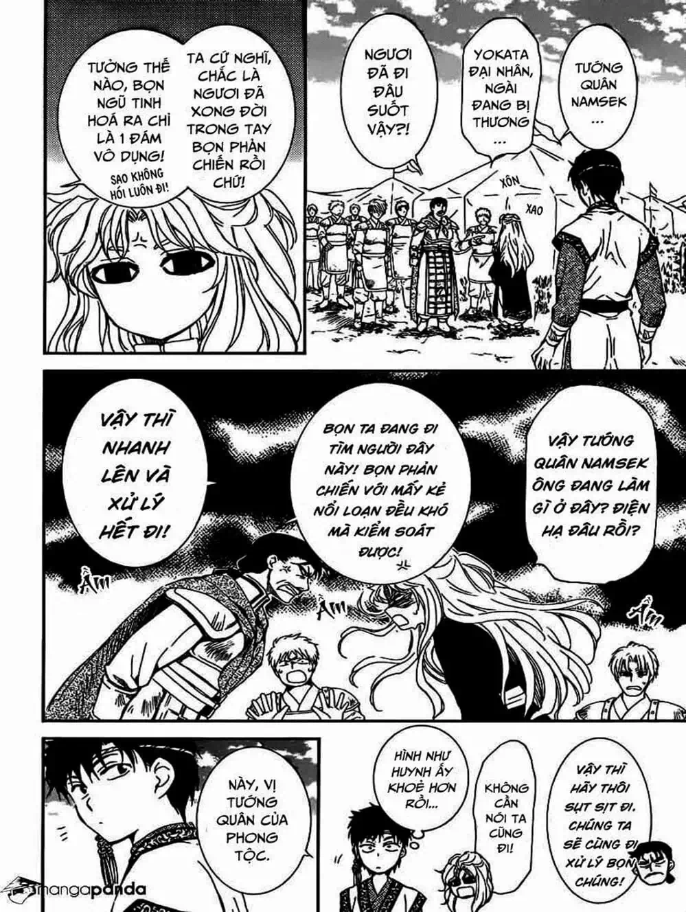 Truyện Tranh Đóa Hoa Bùng Cháy - Yona Of The Dawn trang 7