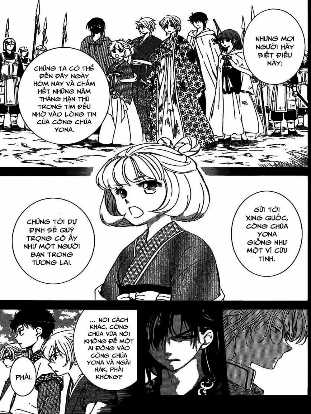 Truyện Tranh Đóa Hoa Bùng Cháy - Yona Of The Dawn trang 7