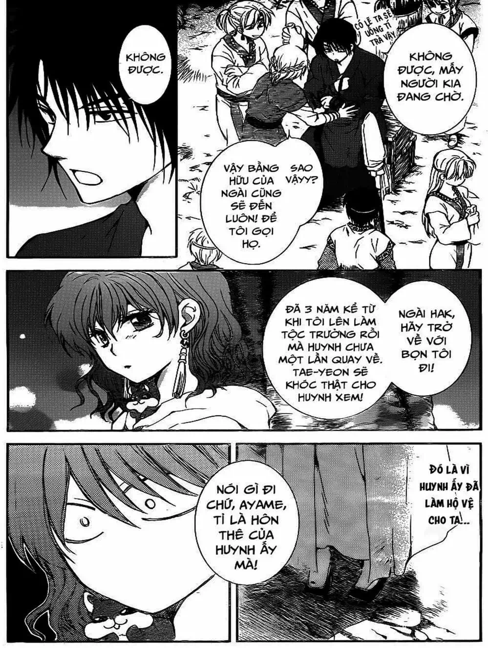 Truyện Tranh Đóa Hoa Bùng Cháy - Yona Of The Dawn trang 7
